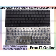 MSI CR400 X350 EX465 CX420 CR420 X370 CR460 X400 U200 EX200 ELV723 X300 X320 X340 MP-09B56GB-359 Lap