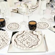 Love In Brewing Wedding Party Tableware Set, Love In Brewing Coffee Party Decorations, Includes Plat