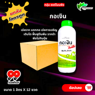 ยกลัง 12 ขวด  กอเงิน 99 แมกนีเซียม 4% ช่วยแตกกอ แก้ปัญหาข้าวไม่กินปุ๋ย พืชใบเขียวตั้ง ต้านทานโรคและแ