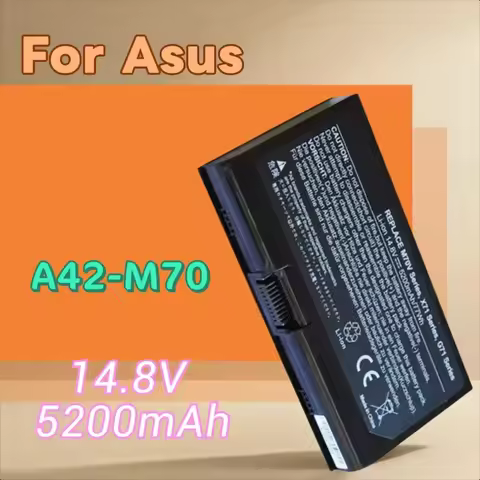 14.8V 5200mAh A42-M70 Laptop Battery for Asus M70 M70SA M70V M70VM G71 G71V G71G G71GX G71VG N70SV N