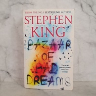 Preloved Novel Bazaar of Bad Dreams by Stephen King