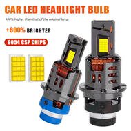 1Pair Lampu Depan Kereta LED Car Headlight Bulb D2S D4S D2R D4R Canbus No Error 3000W Car Lamp Motor