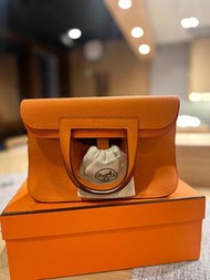 全新 閑置 Hermes Halzan 25