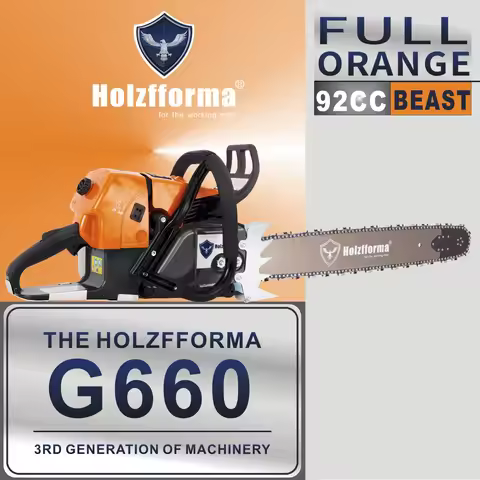 Farmertec 92cc Holzfforma® G660 Chain Saw Power Head Without Bar and Chain Top Quality All parts are