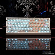 Z Zhuzhou Give Two-Point Trading Co., Ltd. White Fog through Crow Heart Keycap wooting Little Bee ev