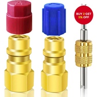 R12 to R134a Conversion Kit, R12 to R134a AC Retrofit Adapter Kit, High/Low Voltage R12 to R134a Con