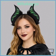 WITATA Bat Ears Headband, Realistic Furry Soft Animal Headdress Cosplay, Gothic Handmade Faux Fur Fu