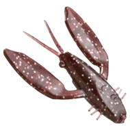 SHIMANO Brenious 小螯蝦餌 1.8吋 根魚 黑鯛 軟蟲 根釣 曲柄鉤 軟蝦 路亞 1.8吋 02T  1個