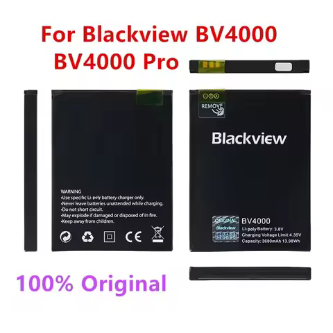 100% Original Backup Blackview BV4000 BV4000Pro 3680mAh Battery For Blackview BV4000 BV4000Pro MTK65