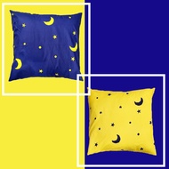 SARUNG BANTAL SOFA 40X40CM / Sarung Bantal Sofa / sarung 40 x 40 - motif moon star -TGB