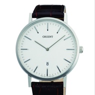 ORIENT Quartz Contemporary Watch, Leather Strap - (GW05005W)