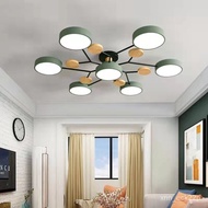 🚓LEDPopular Nordic Lamps Ceiling Lamp Lamp in the Living Room Modern Simple New Room Bedroom Light Study Lamp Lamps