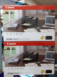 全新行貨長期現貨 Canon Pixma TR4670 纖巧多合一打印機 (跟機已有原裝墨水,不需另購墨水)