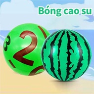 Children's Toy Inflatable Ball Watermelon Ball Digital Ball Kindergarten Clapping Ball