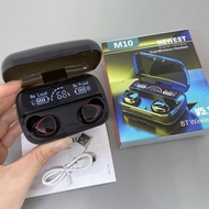M10 TWS Bluetooth 5.1 Headsets Wireless Headphone 9D Stereo Sports Earphones Earbuds with Microphone