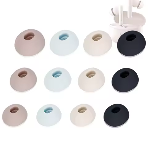 6Pcs Silicone Ear Tips for Edifier X5 Pro True Wireless Earbuds Eartips X5 Pro TWS Tips headphones E