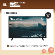 [2023 New WebOS TV] Aconatic WebOS TV 4K UHD HDR Smart TV สมาร์ททีวี WebOS ขนาด 43 นิ้ว รุ่น 43US200