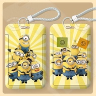 Despicable Me Minions Cute Merchandise Card Holder ID Card Student Campus Card Bus Card Protective C