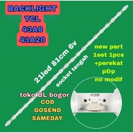 TCL 43A8 43A20 21Led BL BACKLIGHT TV LED LAMP