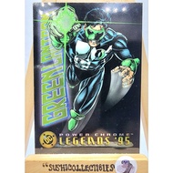 DC! 1x Green Lantern - Power Chrome ( 009 - 1995 SkyBox DC Power Chrome Legends) READ DESCRIPTION