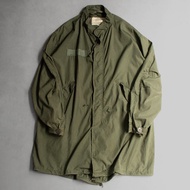 < White Wood 11 > US ARMY M65 FISHTAIL PARKA Public Shipment Green Long Coat Without Lining B