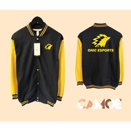 Onic Esports Gaming Varsity Baseball Jacket