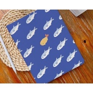 Fishs Cute Sushi iPad Case Cover For iPad Air 4/5 iPad 9.7" 10.2" 10.9" 11" 12.9 inch Mini 6/5/4, iP
