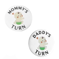 Baby Stainless Steel Decision-Making Coin Keychain Newborn Commemorative Coin