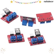 NAILSDECOR 5pcs MOSFET, IRF520 red Driver Module, irf520 mosfet Microcontroller for Arduino MCU ARM 