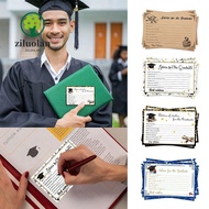 ZILUOLAN 8PCS Graduation Advice Cards, Elegant Designs Advice for The Graduate Graduation Greeting C