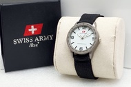 Jam Tangan SWISS ARMY 8218 Wanita Cewek Casual Watch Tali Kanvas Bonus Box dan Garansi Sa84021