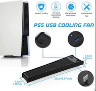 USB PS5 主機散熱風扇 PS5 主機遊戲手柄控制器散熱風扇  gawckp USB PS5 Console Cooling Fan PS5 Host Gamepad Controller Heat Dissipation Fans