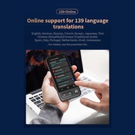 Z16 AI Intelligent Voice Real Time Translator Machine 139+ Multi Online Language 4Inch Screen Portab