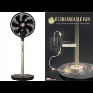 Marvel x Mistral 12” Rechargeable High Velocity Stand Fan with remote control (MHV1812R-MV)
