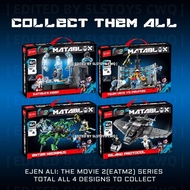 Ejen Ali x Sembo Block MATABLOX Satria's Keep Team Iris vs Pirates Enter Neonimus Island Protocol