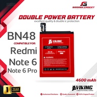 Baterai VIKING Double Power XiaoMi Redmi Note 6 Pro BN48 Batre Batrai Handphone HP Dual BN 48