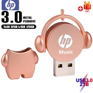 HP 2TB USB Flash Drive 1TB 512GB 256GB 4GB 8GB 16GB Hanging Drive 32G 64G 128G Pen Drive USB Drive Musician Memory USB Stick
