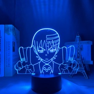 Soul Eater Death The Kid Anime Led Light for Bedroom Decor Nightlight Kids Birthday Gift Manga Night