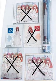 可散 現貨 五等分的花嫁 劇場版CD特典 一花 二乃 三玖 四葉 五月