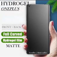 PWY MATTE HYDROGEL anti-scratch ONEPLUS 7 ONEPLUS 7 PRO/ ONEPLUS 7T/ ONEPLUS 7T PRO FRONT BACK/