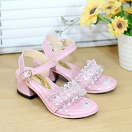 CHARICEE WL 1O1 Girls' Sandals with Jewel Pattern