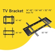 Universal 14 - 43 / 26 - 60 / 32 - 70 Inch Breket TV 65" inch TV Bracket 65” 70" inch LCD LED TV Bracket Wall Mount