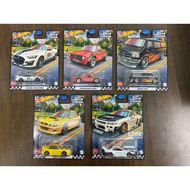 HOT WHEELS 2023 NEW ~BOULEVARD~ DASH P (LBWK R34) SET READY STOCK 5 CAR SET (GJT68-956P)