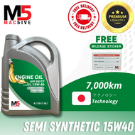 MAC5IVE SEMI SYNTHETIC ENGINE OIL 15W-40 4 LITRE