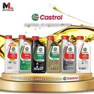Castrol SAE40 Castrol 10W40 [100% ORIGINAL] Minyak Hitam Motor CASTROL 20W40 Castrol Power 1 Castrol