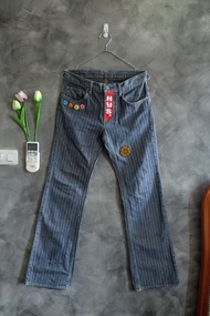 復古 90 年代 Hysteric Glamour Kinky 喇叭牛仔褲