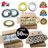 【Malaysia Ready Stock】❉HOMEBLIND Curtain Eyelet Ring / Cincin Langsir Nano Silencer / Ring Grommet Top / Harga Borong (5