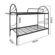 KT WARE DD9011 Double decker bed heavy duty /katil 2 tingkat bermutu tinggi katil bujang hostel bed