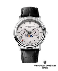 Frederique Constant นาฬิกาข้อมือผู้ชาย Quartz FC-270SW4P6 Classics Business Timer Men’s Watch