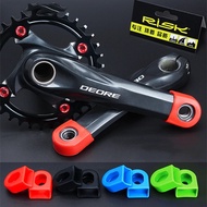 MTB Road Bike Aluminum Crank Arm Boots Protective Cap SLX XT XTR Crankset Protector Silicone Bicycle